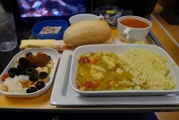  Lunch - Renfe AVE First Class cabin, Sevilla-Madrid
