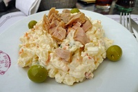  Ensaladilla rusa (Russian potato salad with tuna and green olives), Madrid