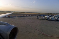  On the ground, Madrid-Barajas Airport