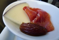  Cured ham with cheese and fig, MAD-FRA