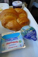  Breakfast bread with butter and jam, MAD-FRA