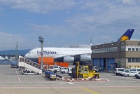  Taxiing A380, Frankfurt Airport