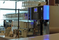  Espresso machine - Lufthansa Business Lounge, Frankfurt Airport