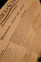  Menu, McCormick and Schmick's