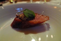  German sausage amuse-bouche