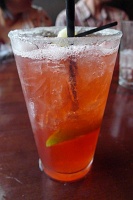 Cherry Limeade (skyy infusions cherry vodka, di saronno amaretto, sweet & sour, fresh lime) at Yard House