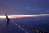  In the air, IAH-ATL