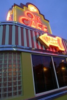  Outside OK Cafe