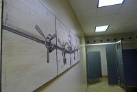  Men's restroom, DeKalb-Peachtree Airport FBO