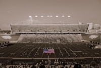  Rice Marching Owl Band plays National Anthem