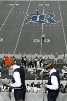  Rice Marching Owl Band prior to halftime show