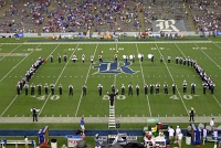  Rice Marching Owl Band forms the state of Kansas at halftime
