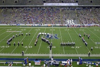  Rice Marching Owl Band spells 