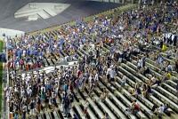  Rice student section and visiting fans