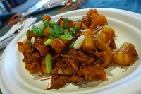  Korean braised goat with dumplings, Underbelly's signature dish and one of the best things I have ever eaten