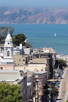  Looking down Mason street - Nob Hill, San Francisco