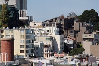  Looking down Mason street - Nob Hill, San Francisco