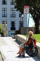  Wheelchair-ridden transgender person, Huntington Park - Nob Hill, San Francisco