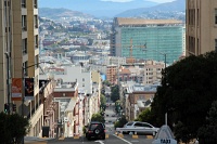  Looking down Mason Street - Nob Hill, San Francisco