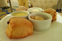  Freshly baked homemade scones - Laurel Court Restaurant, Fairmont Hotel San Francisco