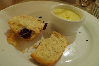  Scone with lemon curd - Laurel Court Restaurant, Fairmont San Francisco Hotel