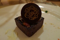  Chocolate bonbon - Laurel Court Restaurant, Fairmont San Francisco Hotel