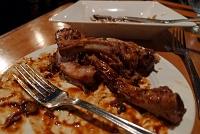  Tonga’s Baby Back Pork Ribs with kona coffee sauce - Tonga Room, Fairmont San Francisco Hotel