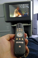  In-flight entertainment, United Airlines 767-300