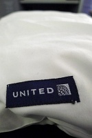  BusinessFirst pillow, United Airlines 767-300