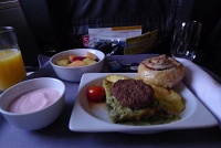  First Class Breakfast, IAH-EWR