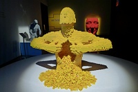  Yellow, Art of the Brick at Discovery Times Square