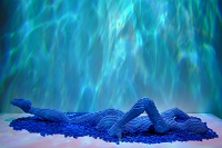  Swimmer, Art of the Brick at Discovery Times Square