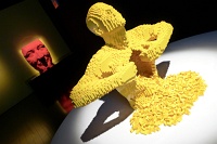  Yellow, Art of the Brick at Discovery Times Square