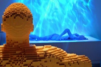  Yellow, Art of the Brick at Discovery Times Square