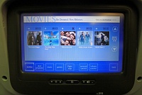  On-demand in flight entertainment system, United 757-200