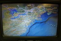  On-demand in flight entertainment system, United 757-200