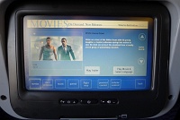  On-demand in flight entertainment system, United 757-200