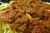  Spaghetti bolognese from Italy's Little Kitchen