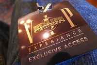  Universal Studios Hollywood VIP Experience badge