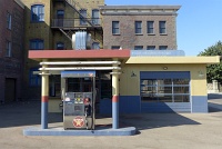  Gas station from Back to the Future, Universal Studios Hollywood