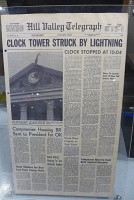  Newspaper prop from Back to the Future, Universal Studios Hollywood