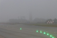  Foggy morning, IAH