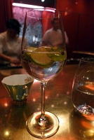  Gin and tonic with juniper berries