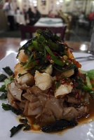  Lotus of Siam Thai Restaurant: Drunken noodles with sea bass