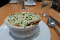  Central Michel Richard: French onion soup