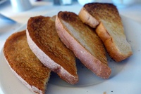  Bellagio Room Service: White toast