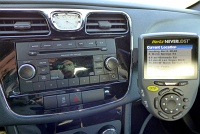  Chrysler 200 rental car with satellite radio and GPS