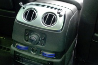  Back seat temperature controls, Rolls-Royce Ghost