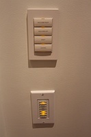  Entryway light controls