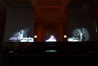  Court room in which nationally broadcast Kefauver Committee hearings took place in 1950s.